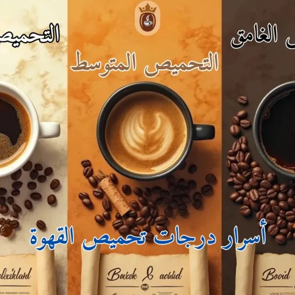 أسرار درجات تحميص القهوة: دليلك الشامل لسر نكهة قهوتك